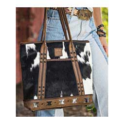 Roswell Cowhide Tote Brown - Item # 49854