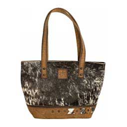Roswell Cowhide Small Tote Brown - Item # 49858