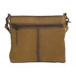 Roswell Cowhide Vivian Crossbody Purse Brown - Item # 49859