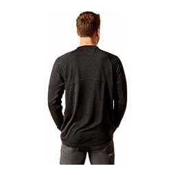 Rebar Gridwork Mens Crewneck T-Shirt Black - Item # 49883