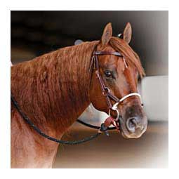 Ranch Combination Bridle Smooth Snaffle - Item # 49897