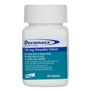 Deramaxx for Dogs 100 mg 30 ct - Item # 498RX