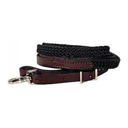 Poly Braided Trail Rein Black - Item # 49901