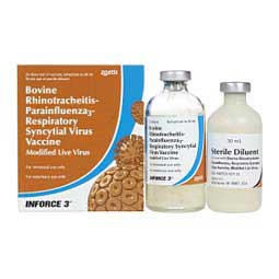 Inforce 3 Cattle Vaccine 25 dose + cannulas - Item # 49905