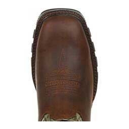 Maverick XP 11-in Waterproof Western Mens Work Boots Brown/Forest Green - Item # 49908