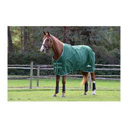 Saxon Defiant Standard Neck Medium Horse Blanket Hunter Green/White - Item # 49963