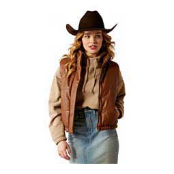 Swirls Faux Leather Womens Vest Leather - Item # 49972