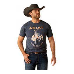 Made to Last Bronco Mens T-Shirt Navy Heather - Item # 49974