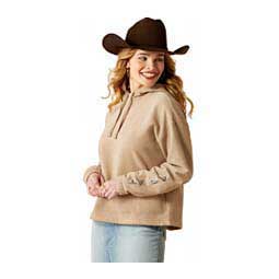 Essential Logo Womens Pullover Hoodie Dark Oatmeal - Item # 49977