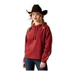 Essential Logo Womens Pullover Hoodie Burnt Russet - Item # 49977