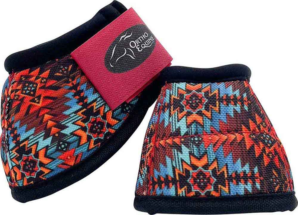 CE Classic Equine DY No Turn Designer Line Bell Boots - Butte CE Classic Equine DY No Turn Designer Line Bell Boots - Butte