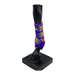 Ortho Equine Custom Designed Complete Comfort Support Horse Boots Purple - Item # 50015