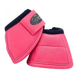 Ortho Equine No-Turn Horse Bell Boots - Solid Hot Pink - Item # 50017