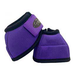 Ortho Equine No-Turn Horse Bell Boots - Solid Purple - Item # 50017