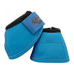 Ortho Equine No-Turn Horse Bell Boots - Solid Teal - Item # 50017