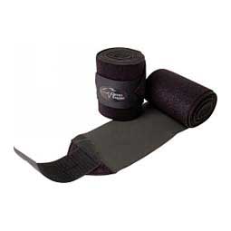 Recover Therapeutic Polo Horse Leg Wraps Black - Item # 50021