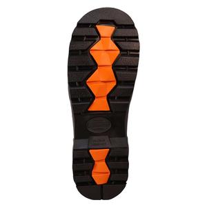 Nanotoe Protective Waterproof Mens Work Boot with Gusset Brown/Orange - Item # 50028