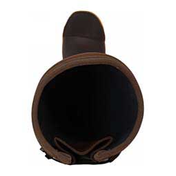Nanotoe Protective Waterproof Mens Work Boot with Gusset Brown/Orange - Item # 50028
