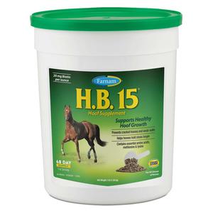 H.B. 15 Hoof Growth for Horses 3 lb (48 days) - Item # 50051
