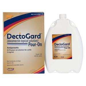 DectoGard Pour-On for Cattle 2.5 liter - Item # 50072