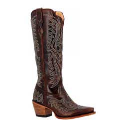 Crush 16-in Cowgirl Boots Mahogany - Item # 50080