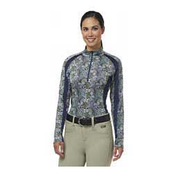 Cool Alignment Ice Fil Womens Long Sleeve Shirt Trot The Dots/Nightsky - Item # 50089