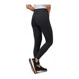 Performance Knee Patch Pocket Womens Riding Tight Black - Item # 50095