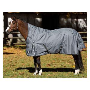 Arktis Light Weight Extended Neck Turnout Horse Blanket Charcoal/Gray - Item # 50102