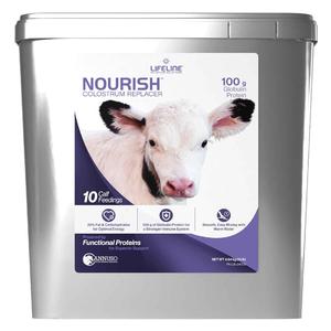 Lifeline Nourish Colostrum Replacer for Newborn Dairy and Beef Calves 10 lb - Item # 50119