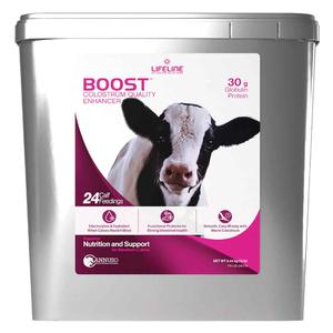 Lifeline Boost Colostrum Quality Enhancer for Newborn Dairy Calves 12 lb - Item # 50121