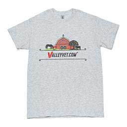 Valley Vet Farm Scene Logo T-Shirt Ash - Item # 50138