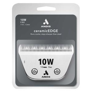 Wide CeramicEdge Clipper Blades 10W Fine 1/16 in - Item # 50173