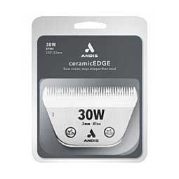 Wide CeramicEdge Clipper Blades 30W XFine 1/50 in - Item # 50174