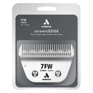 Wide CeramicEdge Clipper Blades 7FW Coarse 1/8 in - Item # 50175