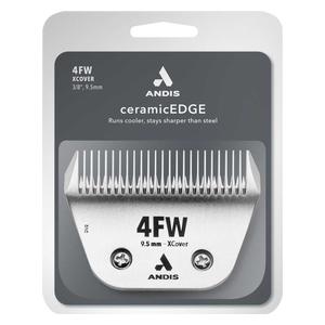 Wide CeramicEdge Clipper Blades 4FW XCover 3/8 in - Item # 50177