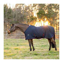Waffle Weave Standard Neck Horse Cooler Navy - Item # 50190