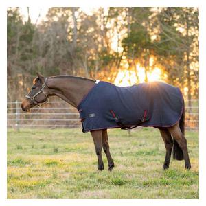 Waffle Weave Standard Neck Horse Cooler Navy - Item # 50190