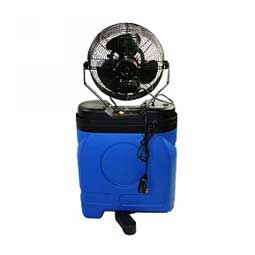 Maxx Air 14-in 3-Speed Misting Fan with 20 Gallon Tank Blue - Item # 50197