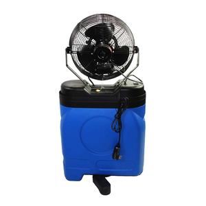 Maxx Air 14-in 3-Speed Misting Fan with 20 Gallon Tank Blue - Item # 50197