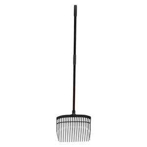 Manure Fork Scoop Head with Handle Black - Item # 50210