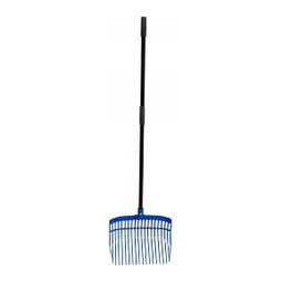 Manure Fork Scoop Head with Handle Royal Blue - Item # 50210