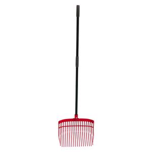 Manure Fork Scoop Head with Handle Red - Item # 50210