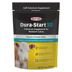 Dura-Start 50 Colostrum Supplement for Newborn Calves 16 oz - Item # 50237