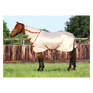 Sport Mesh Combo Neck Horse Fly Sheet Frosted Almond - Item # 50241