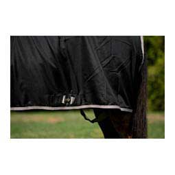 Shelter Closed Front Horse Stable Sheet Black Gray - Item # 50244