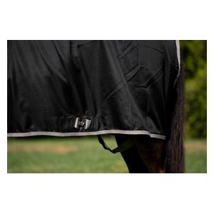 Shelter Closed Front Horse Stable Sheet Black Gray - Item # 50244