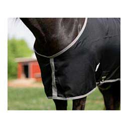 Shelter Closed Front Horse Stable Sheet Black Gray - Item # 50244
