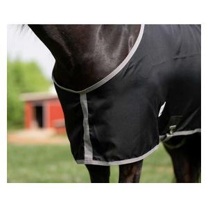 Shelter Closed Front Horse Stable Sheet Black Gray - Item # 50244