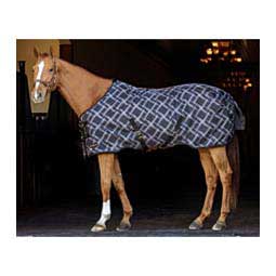 Signature Lightweight Surefit Horse Turnout Blanket Black Plaid - Item # 50261