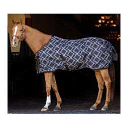 Signature Medium Weight Surefit Horse Turnout Blanket Black Plaid - Item # 50262